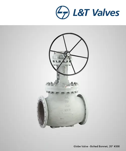 20" Class 300 Globe Valve 