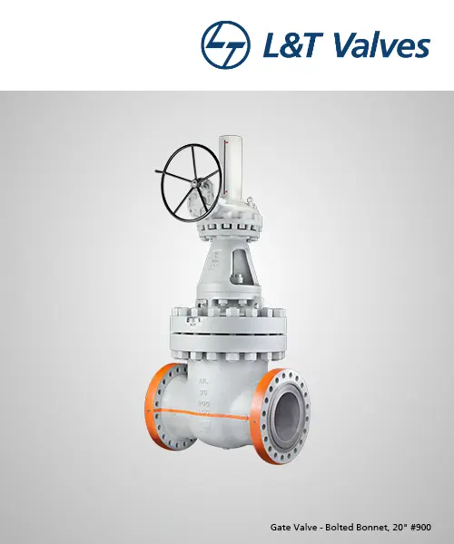 L&T Severe-Service Gate Valve 