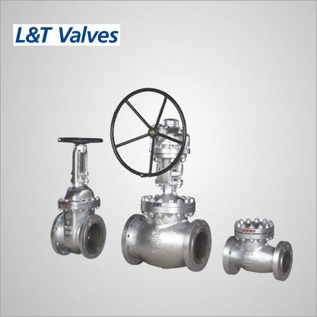 L&T Cast Steel Globe Valve