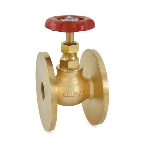 ZOLOTO Bronze Globe Valve Screwed No. 8